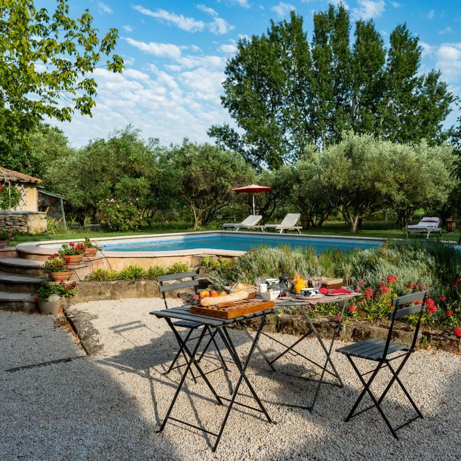 Bed and Breakfast Mas de l'arrivette Saint-Geniès-de-Comolas Esterno foto
