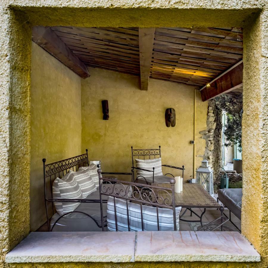 Bed and Breakfast Mas de l'arrivette Saint-Geniès-de-Comolas Esterno foto