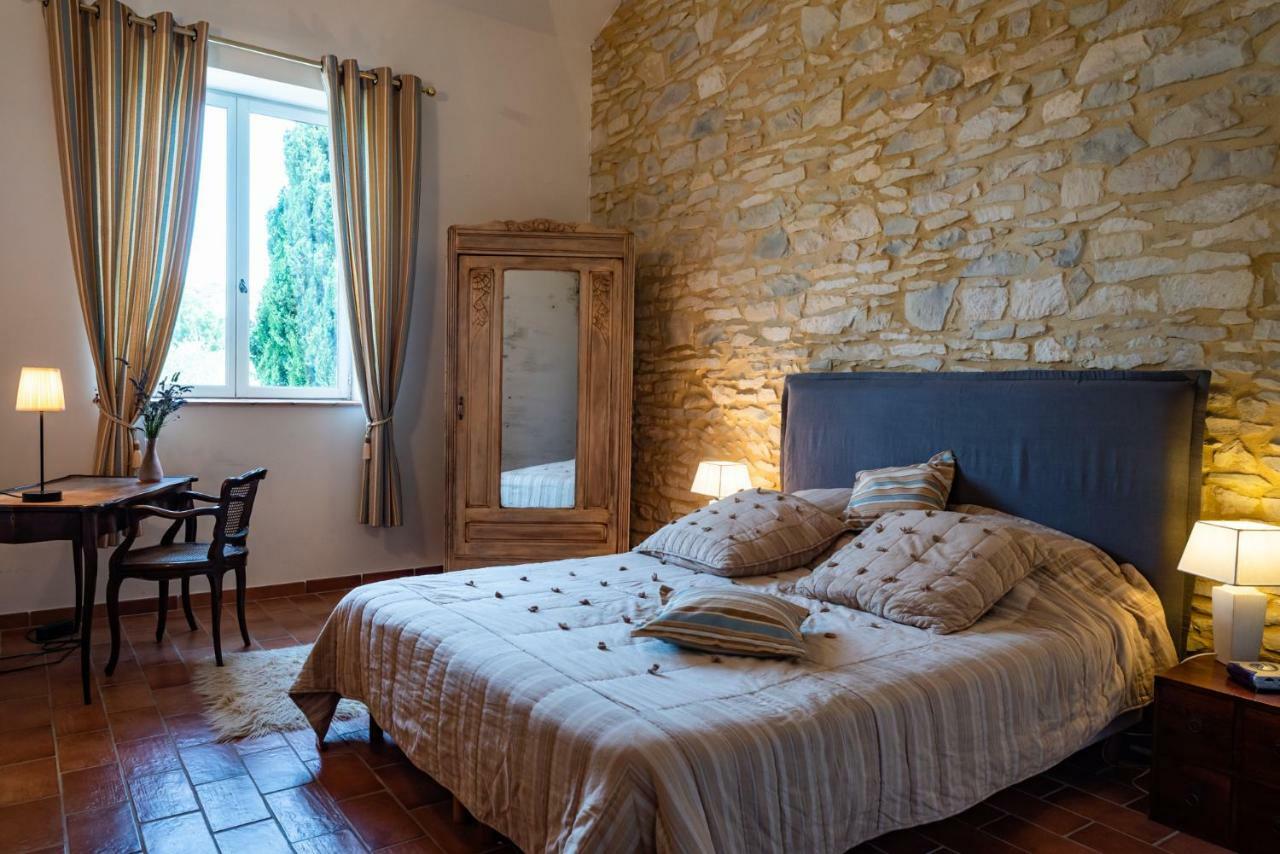 Bed and Breakfast Mas de l'arrivette Saint-Geniès-de-Comolas Esterno foto